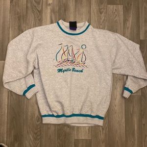 Vintage Myrtle Beach Crew Sweatshirt